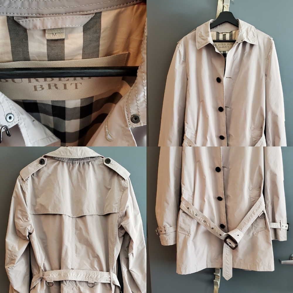 Men's Burberry coat  size M NEW